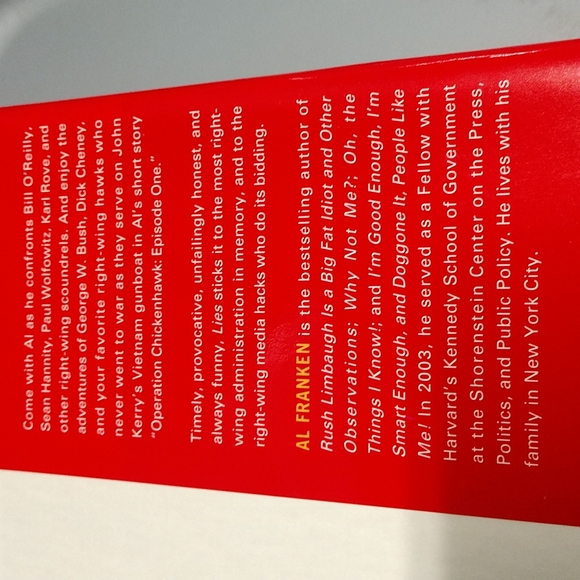 Al Franken - Lies: And the Lying Liars Who Tell Them (Book) - Picture 4 of 10